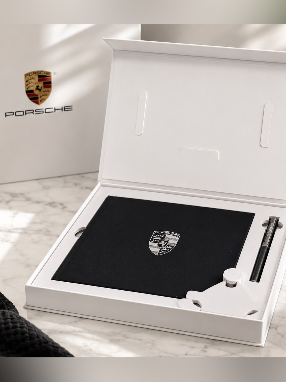 Official Porsche 🏎️📖🖊️Welcome Kit | Cayenne Coupe | Book, Pen & Luxury Box